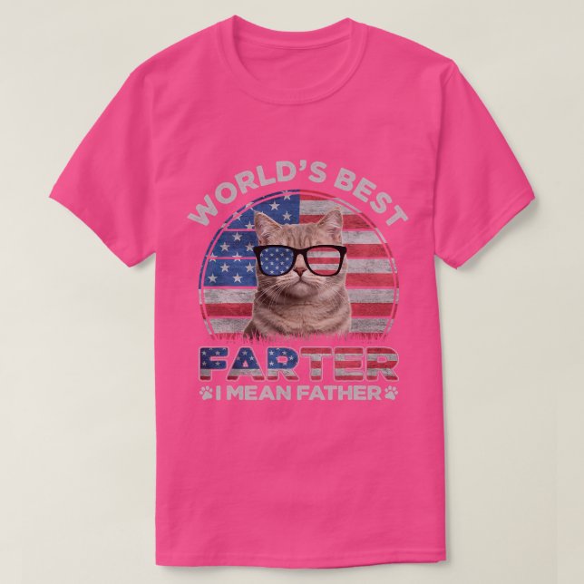T-shirt Meilleur Monde Plus Loin Je Veux Dire Père Meilleu (Design devant)
