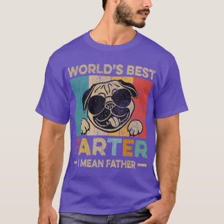 T-shirt Meilleur Monde Plus Loin Je Veux Dire Père Mens Fê
