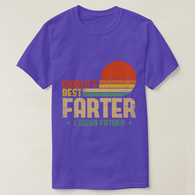 T-shirt Meilleur Monde Plus Loin Je Veux Dire Père Mens Fê (Design devant)