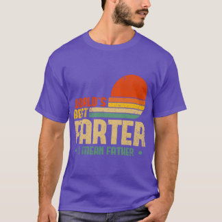 T-shirt Meilleur Monde Plus Loin Je Veux Dire Père Mens Fê