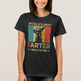 T-shirt Meilleur Monde Plus Loin Je Veux Dire Père Mens Fê