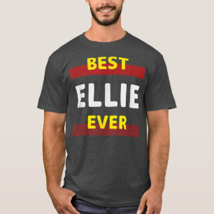T-shirt Meilleur nom d'ami Ellie Ever Buddy Surnom Personn