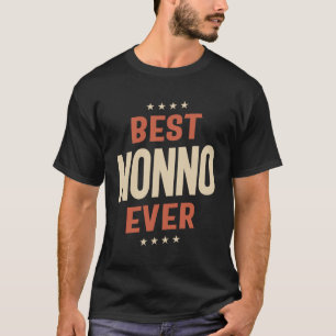 T-shirt Meilleur Nonno Jamais - Père Chéri, Grand-Père Bie