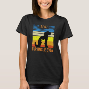 T-shirt Meilleur oncle à fourrure pour homme Ever drôle Vi