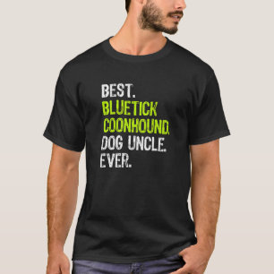 T-shirt Meilleur oncle de chien de canard bleu jamais