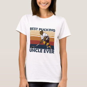 T-shirt Meilleur oncle de puck de tous les temps drôle onc