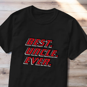 T-shirt Meilleur Oncle du Monde Course Moderne