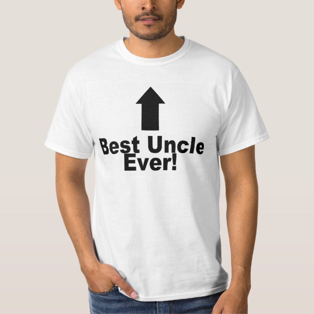 T-shirt Meilleur oncle Ever (Devant)