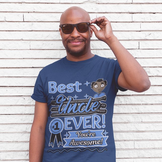 T-shirt Meilleur Oncle Jamais #1 Tu es génial Oncle Hommes (Créateur téléchargé)