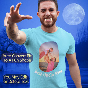T-shirt Meilleur oncle jamais Convertir Automatiquement