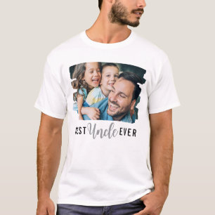 T-shirt Meilleur Oncle Jamais Texte Personnalisé Niece Nep