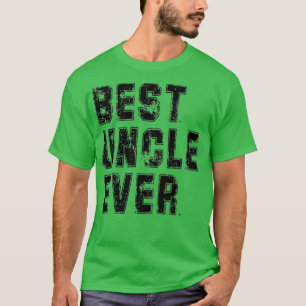 T-shirt Meilleur Oncle Jamais Vintage Fist Bump Funky Oncl