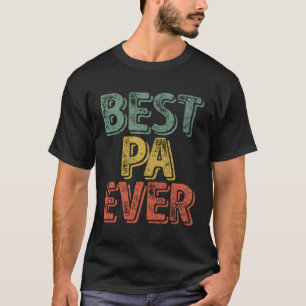 T-shirt Meilleur Pa Ever Chemise Drôle cadeau de Noël Père