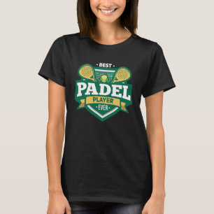 T-shirt Meilleur Padel Sport Padel Player