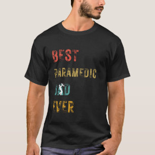 T-shirt Meilleur papa ambulancier de tous les temps Fête d
