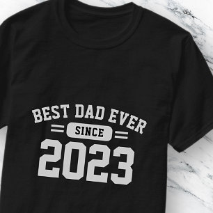 T-shirt Meilleur Papa Athlétique Moderne Prépa Fête des Pè