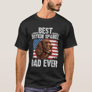 T-shirt Meilleur papa Boykin Spaniel de tous les temps Pro