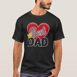 T-shirt meilleur papa - cadeau Fête des pères parf