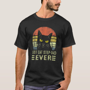 T-shirt Meilleur papa chat de steppe à jamais Super Papa F