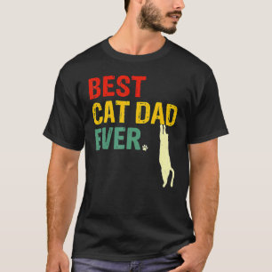 T-shirt Meilleur papa chat de tous les temps Papa chat F