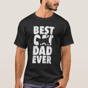 T-shirt Meilleur Papa Chat du Monde Chat Fête des Pères