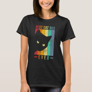 T-shirt Meilleur Papa Chat du Monde Papa Chat Fist Bump P