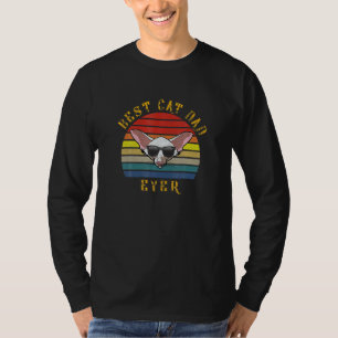 T-shirt Meilleur Papa Chat Oriental Shorthair de tous les