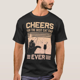 T-shirt Meilleur Papa Chat pour l'Homme Félicitations Cita