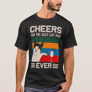 T-shirt Meilleur Papa de Chat pour Homme Félicitations Cit