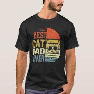 T-shirt Meilleur Papa de Chat Vintage Papa Chat 1