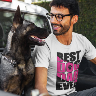 T-shirt Meilleur Papa de Chien Ever