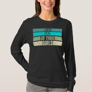T-shirt Meilleur Papa De Deux Filles