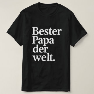 T-shirt Meilleur papa du monde