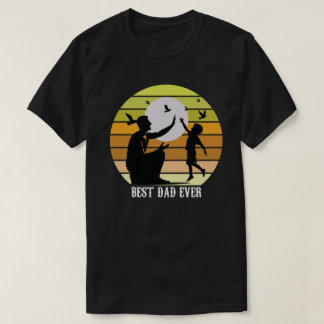 T-shirt "Meilleur papa du monde" | Cadeau drôle po