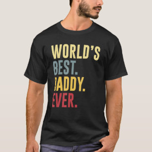 T-shirt Meilleur papa du monde masculin Jamais Chemise Drô