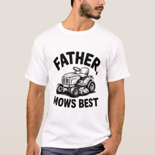 T-shirt Meilleur Papa du Monde Père Tond avec le Meilleur 