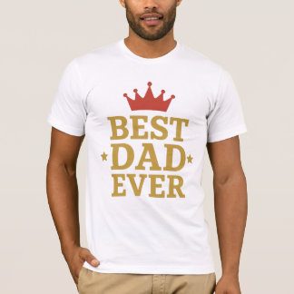 T-shirt Meilleur Papa du Monde | Typographie Gras Design C