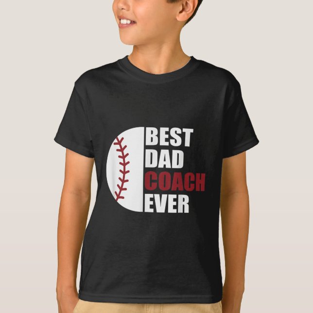 T-shirt Meilleur Papa Entraîneur Vendre Fête des pères Ven (Devant)