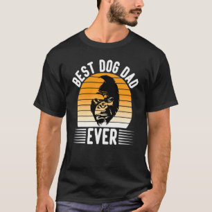 T-shirt Meilleur papa gorille rétro à jamais Visage de gor