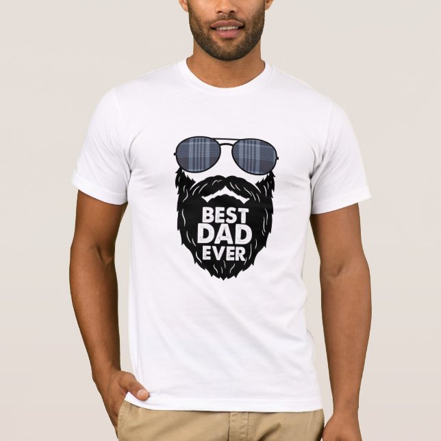 T-shirt Meilleur papa jamais (Devant)