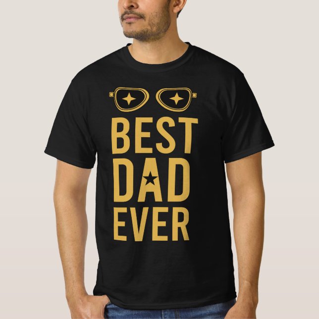 T-shirt Meilleur papa jamais (Devant)