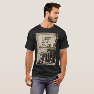 T-shirt Meilleur papa jamais Fête des pères Photographe An