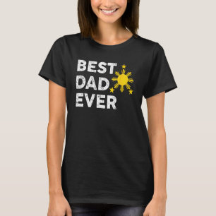 T-shirt Meilleur papa Jamais Filipino Papa 2023 Fête des P