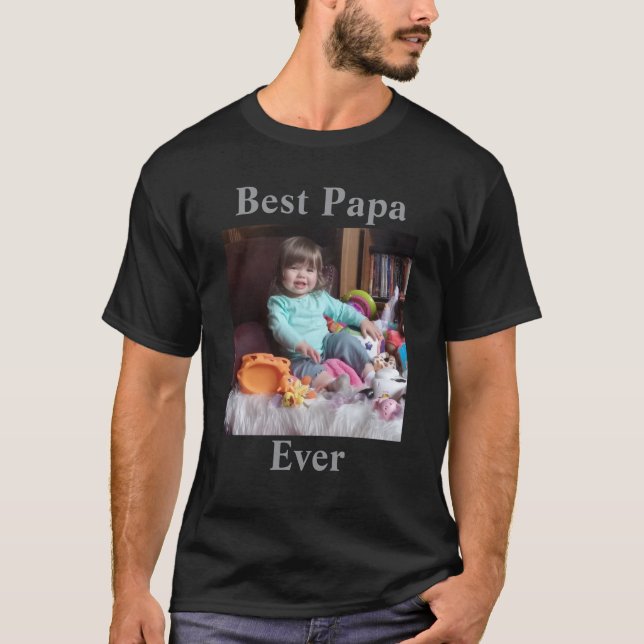 T-shirt Meilleur Papa Jamais Grand-Père Grand-Père (Devant)