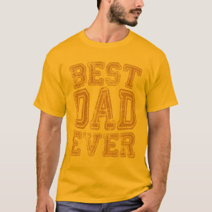 T-shirt Meilleur papa jamais Grunge Style SuperPapa