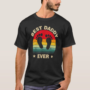 T-shirt Meilleur Papa Jamais Hommes Vintage Décor Rétro Pa