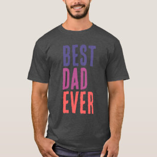 T-shirt Meilleur Papa Jamais Minimaliste Cool Professionne