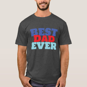 T-shirt Meilleur papa jamais minimaliste Cool professionne