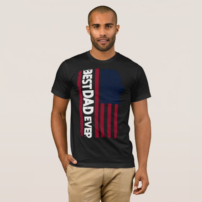 T-shirt Meilleur papa jamais nous Fête des pères, toujours (Devant entier)