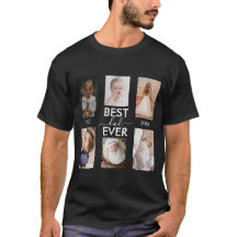 Meilleur papa jamais Personnalisable année et imag